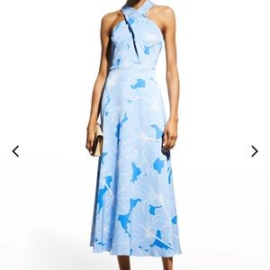 Milly waterlilly floral dress